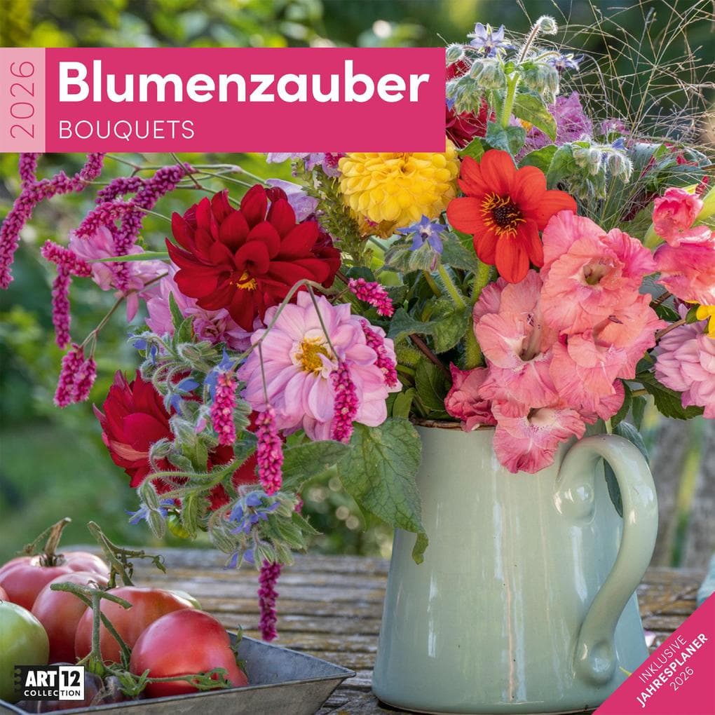 Blumenzauber Kalender 2026 - 30x30