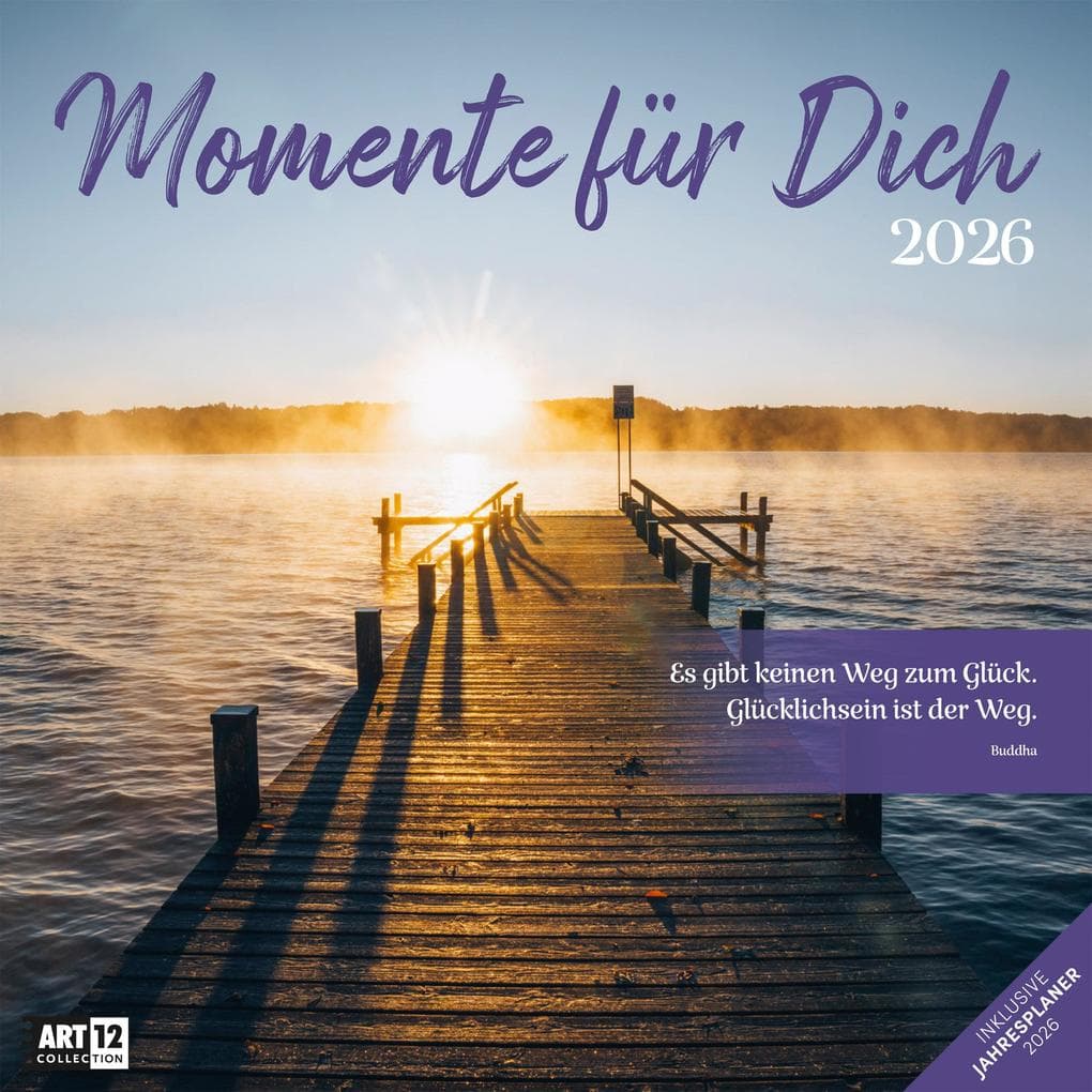 Momente für Dich Kalender 2026 - 30x30