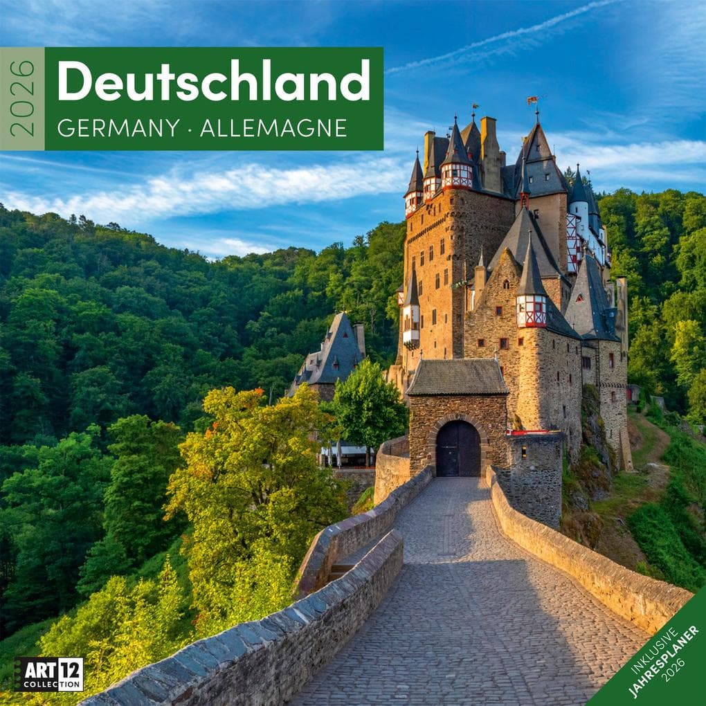 Deutschland Kalender 2026 - 30x30