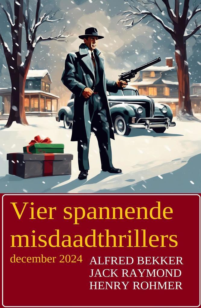 Vier spannende misdaadthrillers december 2024