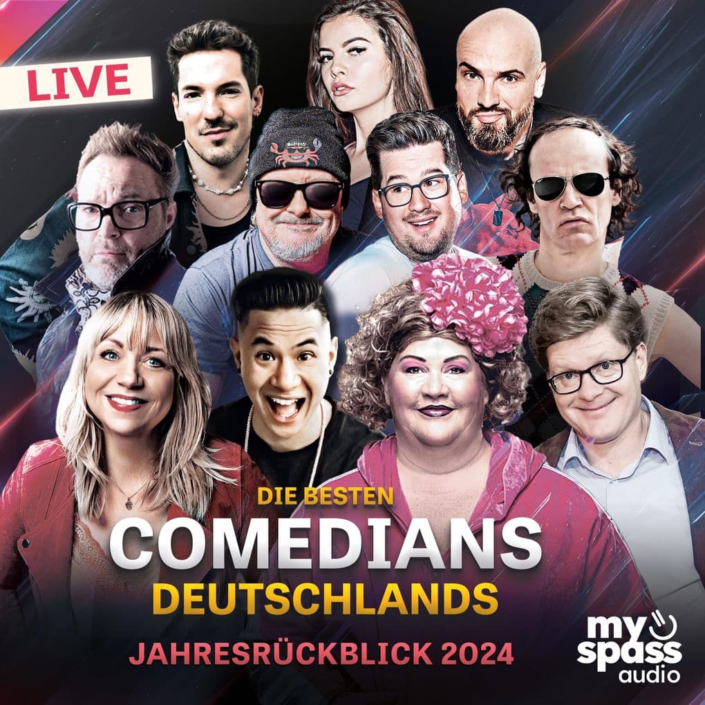 Die besten Comedians Deutschlands 2024 - Jahresrückblick