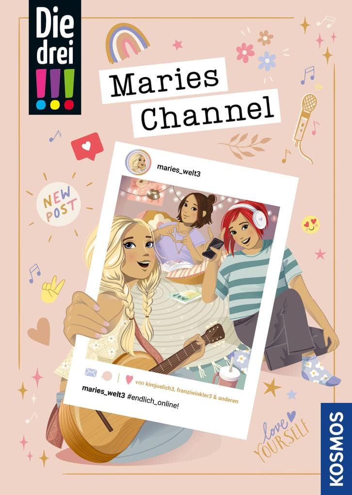 Die drei !!!, Maries Channel, #endlich_online (drei Ausrufezeichen)