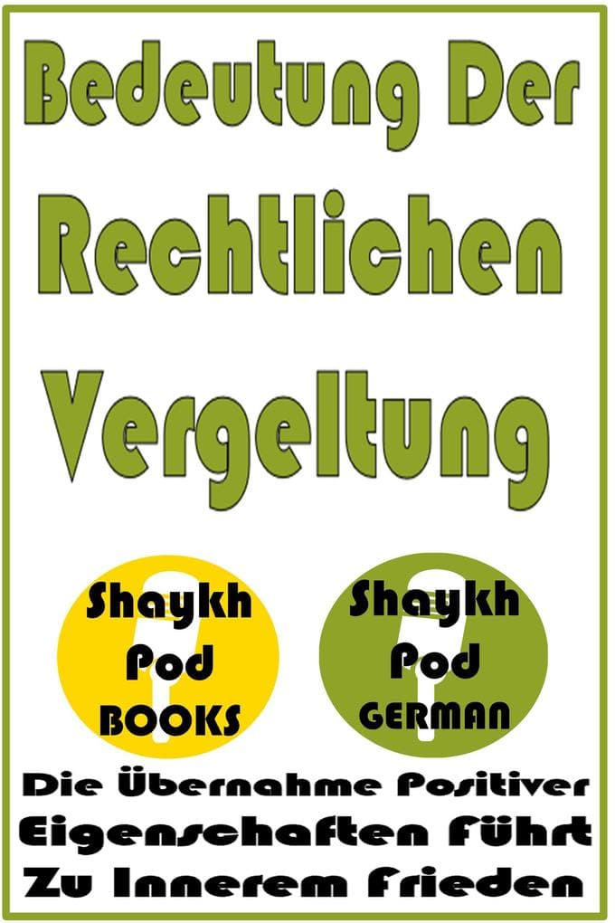 Bedeutung Der Rechtlichen Vergeltung