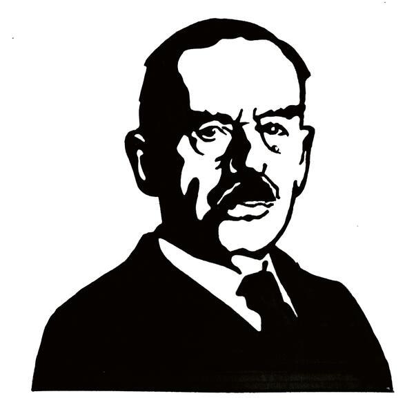 Thomas Mann. Buchstütze