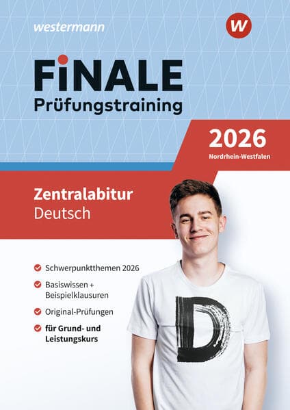 FiNALE Prüfungstraining Zentralabitur Nordrhein-Westfalen. Deutsch 2026