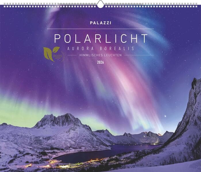 Polarlicht 2026 - Bild-Kalender - Poster-Kalender - 60x50