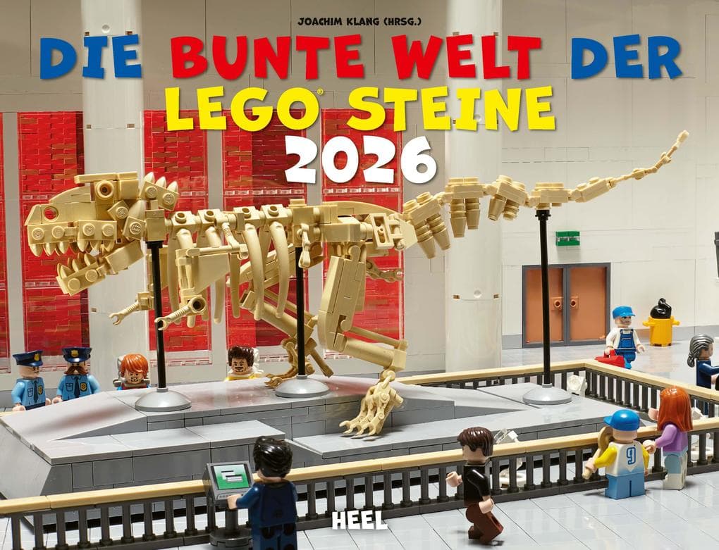 Die bunte Welt der LEGO® Steine Kalender 2026 Wandkalender