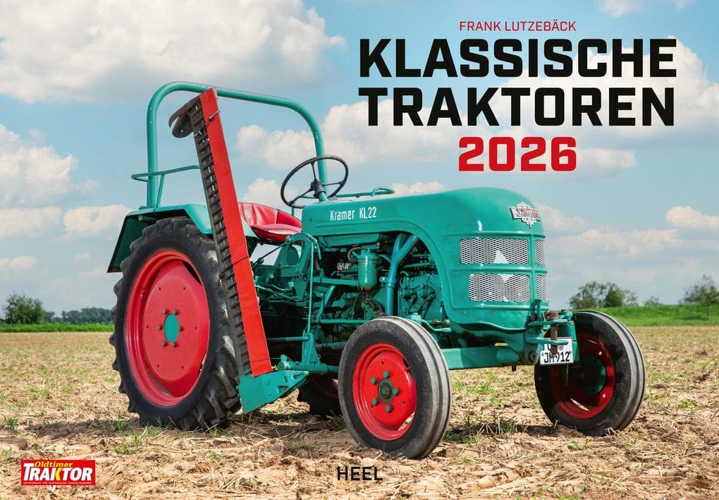 Klassische Traktoren Kalender 2026