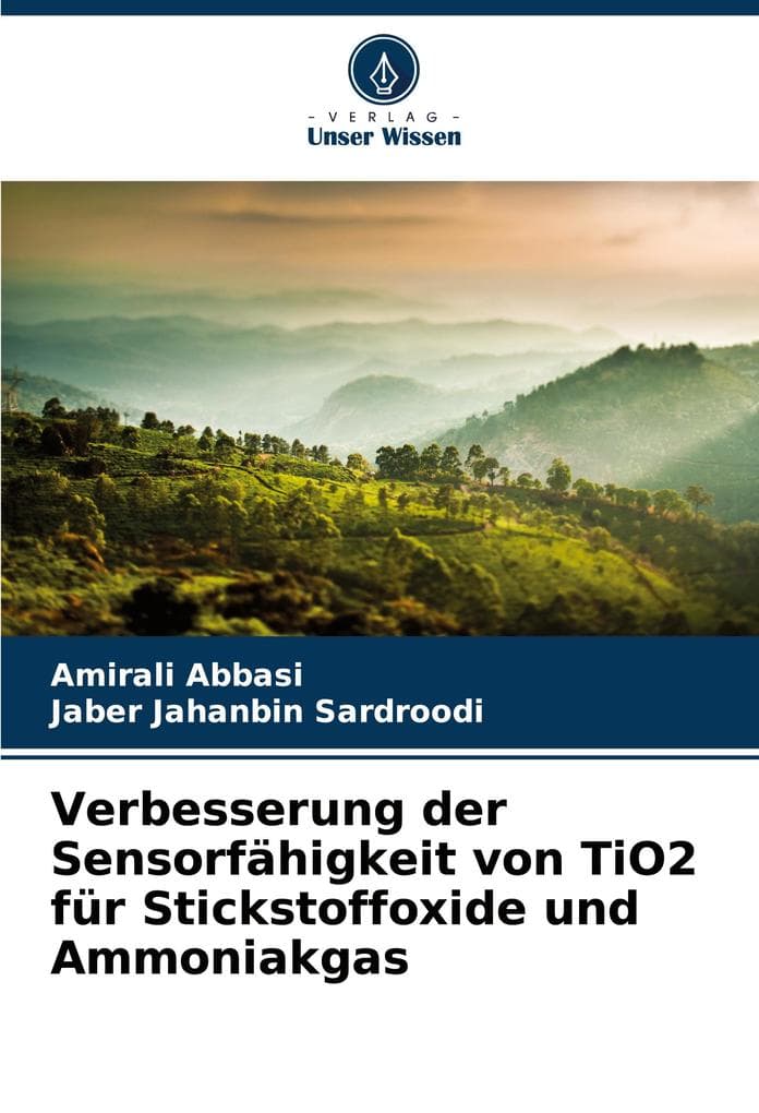 Verbesserung der Sensorfähigkeit von TiO2 für Stickstoffoxide und Ammoniakgas