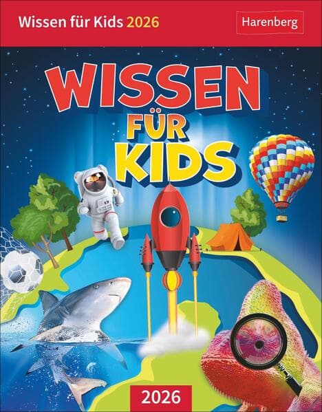 Wissen für Kids Tagesabreißkalender 2026