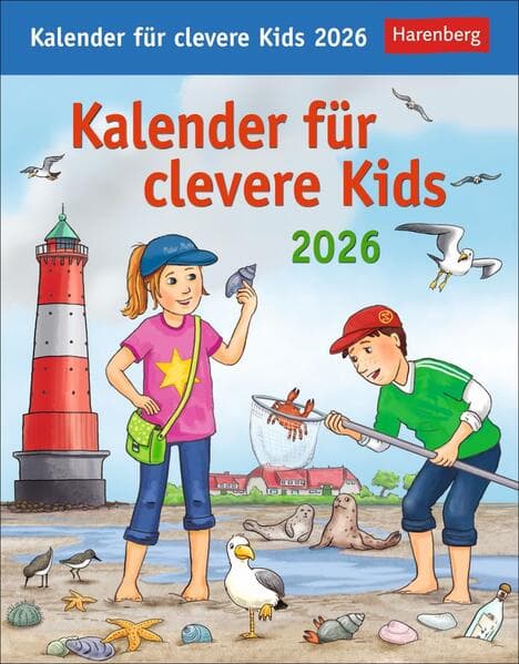 Kalender für clevere Kids Tagesabreißkalender 2026