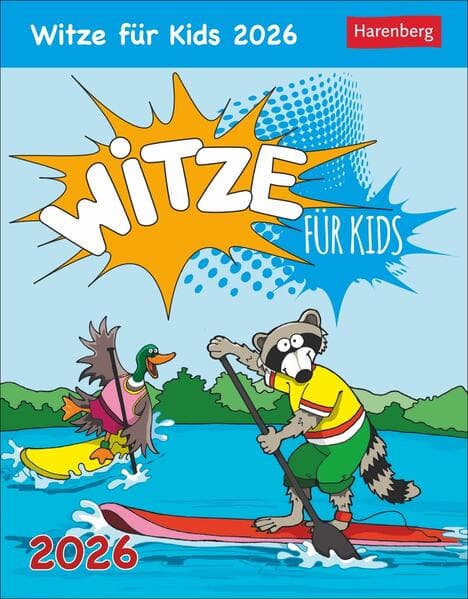 Witze für Kids Tagesabreißkalender 2026