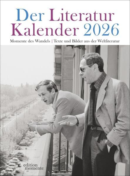 Der Literatur Kalender Wochenkalender 2026