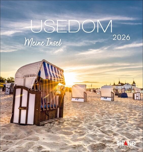 Usedom Postkartenkalender 2026 - Meine Insel