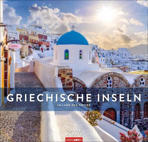 Griechische Inseln Kalender 2026 - Im Land der Götter