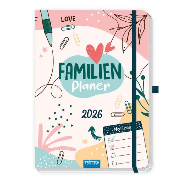 Trötsch Wochenbuch Familienplaner 2026