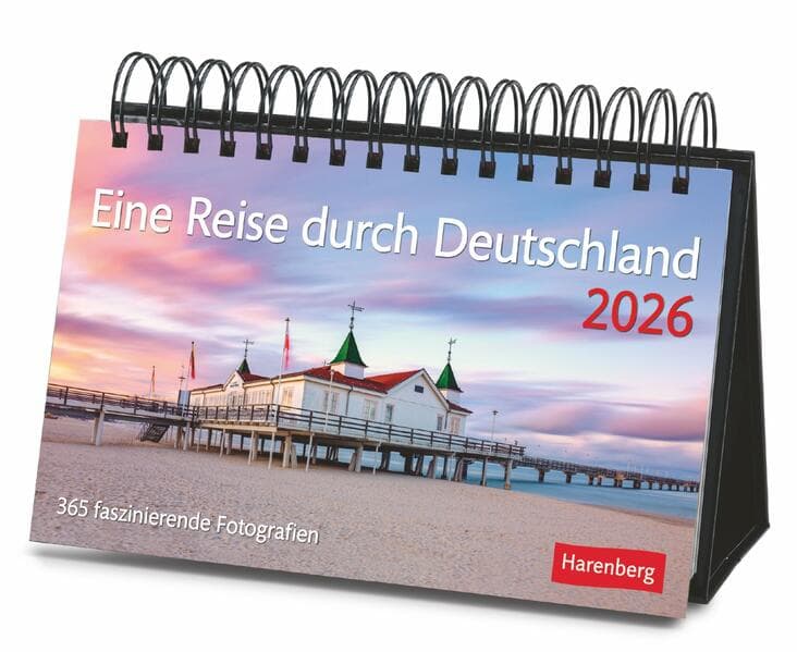 Eine Reise durch Deutschland Premiumkalender 2026 - 365 faszinierende Fotografien