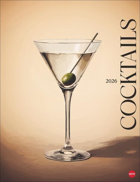 Cocktails Posterkalender 2026