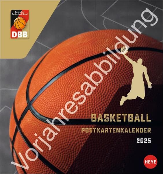 DBB Basketball Postkartenkalender 2026