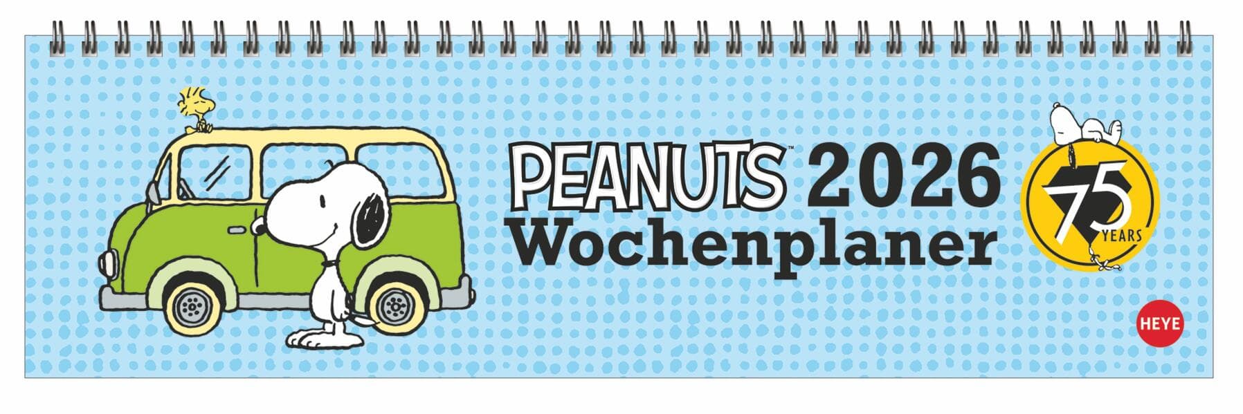 Peanuts Wochenquerplaner 2026