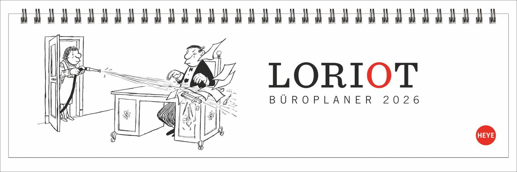 Loriot Büroplaner 2026