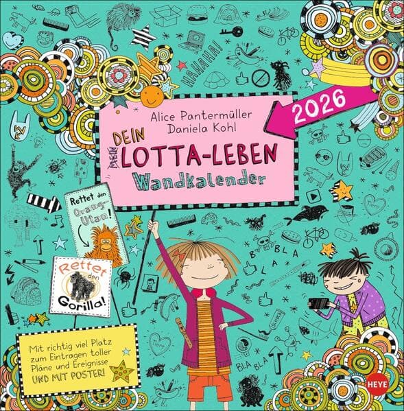 Lotta-Leben Broschurkalender 2026