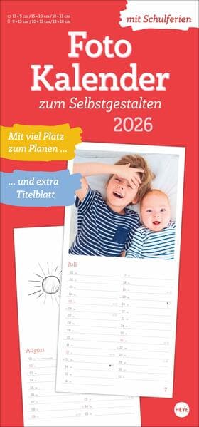 Fotokalender zum Selbstgestalten 2026