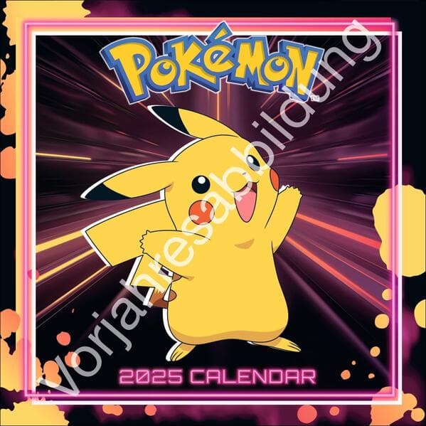 Pokémon Broschurkalender 2026