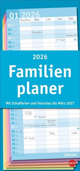 Basic Familienplaner 2026