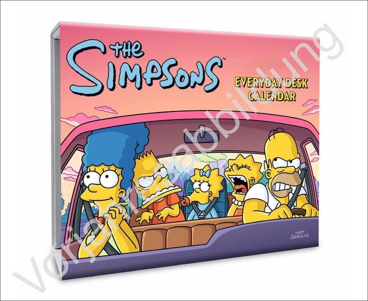 The Simpsons Tagesabreißkalender 2026