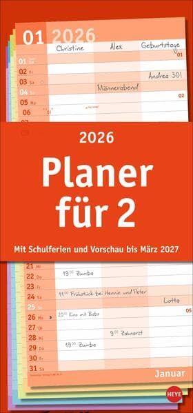 Basic Planer für zwei 2026