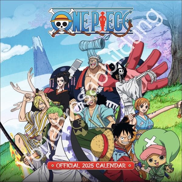 One Piece Broschurkalender 2026