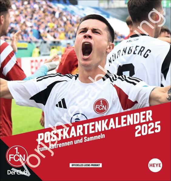 1. FC Nürnberg Postkartenkalender 2026