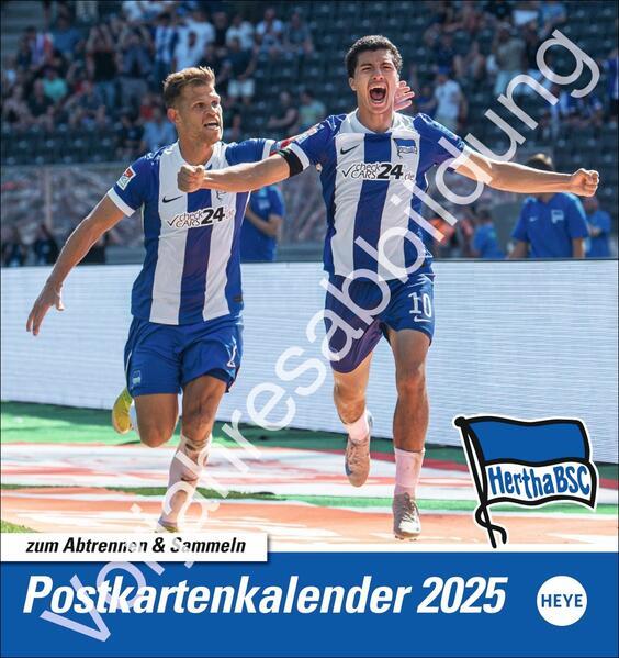 Hertha BSC Postkartenkalender 2026