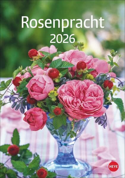 Rosenpracht Kalender 2026