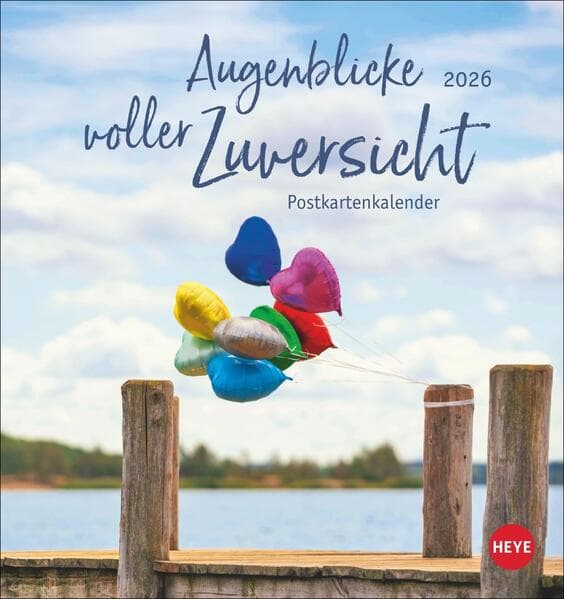 Augenblicke voller Zuversicht Postkartenkalender 2026