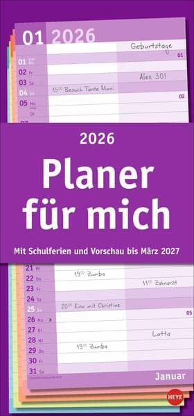 Basic Planer für mich 2026