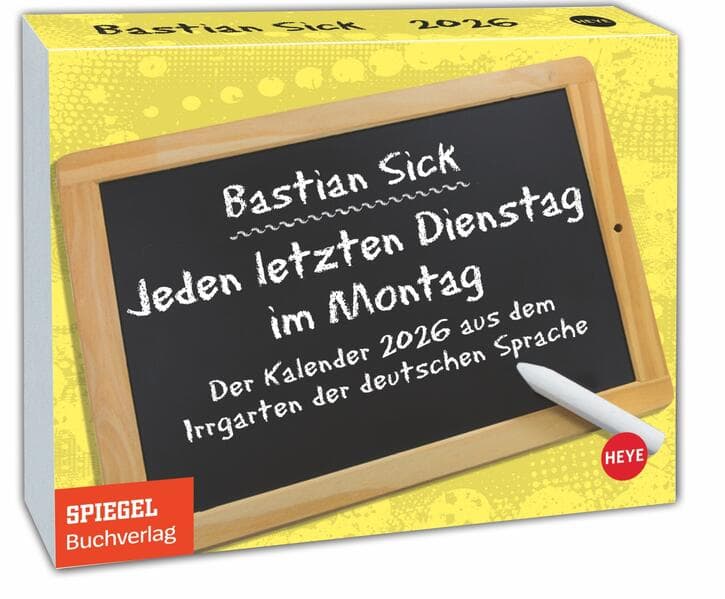 Bastian Sick Tagesabreißkalender 2026