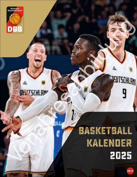 DBB Basketball Posterkalender 2026