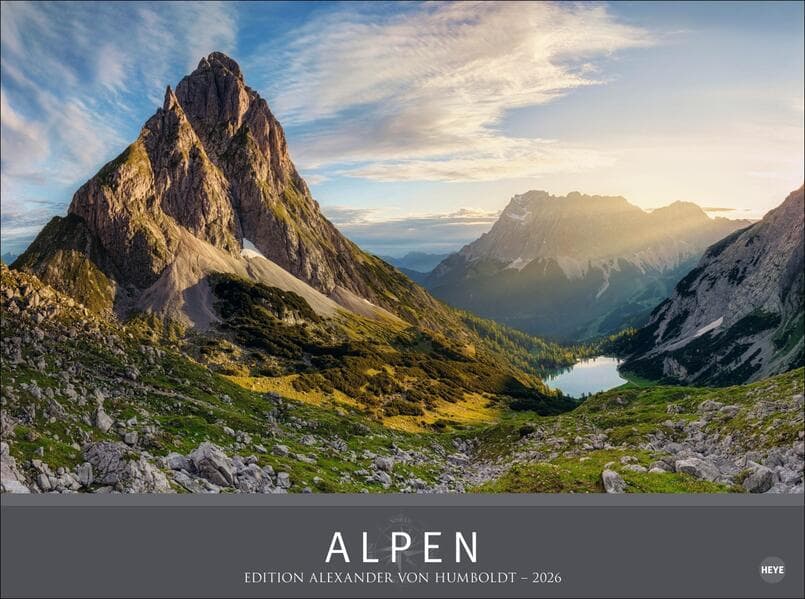 Alpen - Edition Alexander von Humboldt Kalender 2026