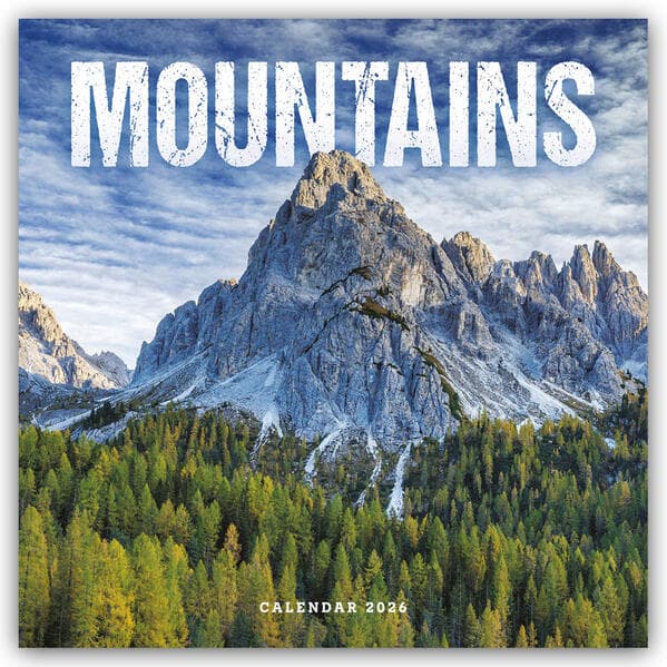 Mountains - Die höchsten Berge 2026 - Wand-Kalender