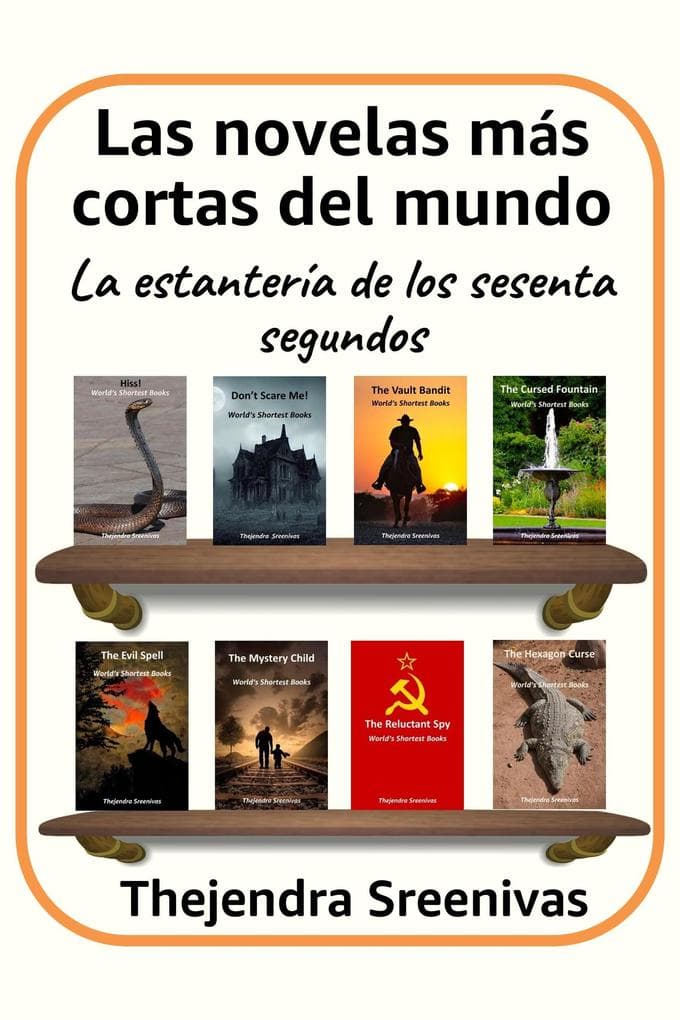 Las novelas más cortas del mundo - La estantería de los sesenta segundos