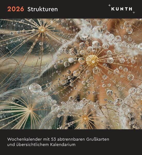 Strukturen - KUNTH Postkartenkalender 2026