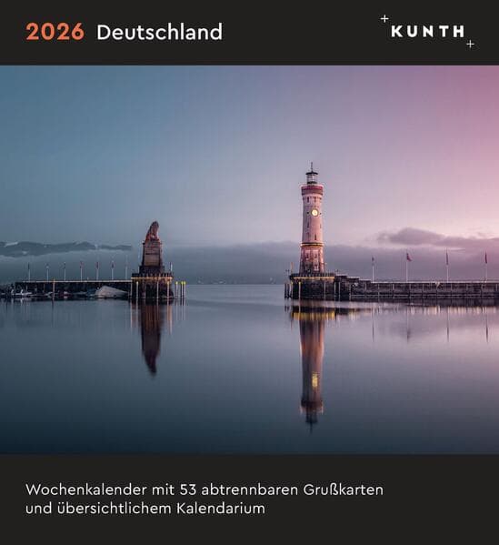 Deutschland - KUNTH Postkartenkalender 2026