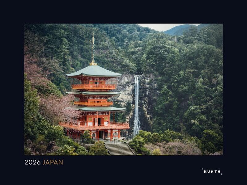 Japan - KUNTH Wandkalender 2026