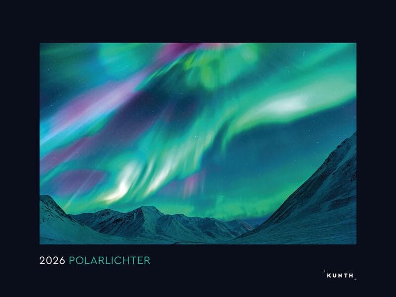 Polarlichter - KUNTH Wandkalender 2026