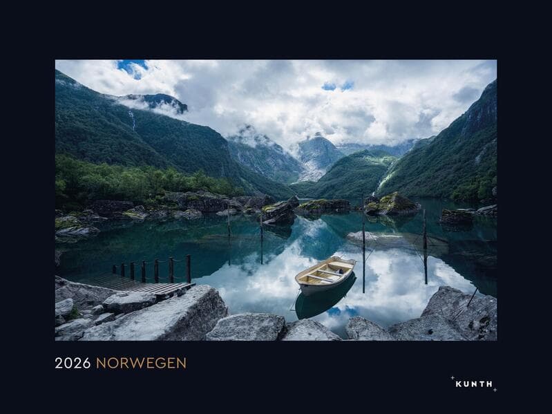 Norwegen - KUNTH Wandkalender 2026