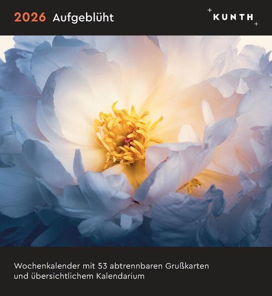 Aufgeblüht - KUNTH Postkartenkalender 2026