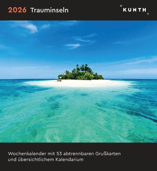 Trauminseln - KUNTH Postkartenkalender 2026