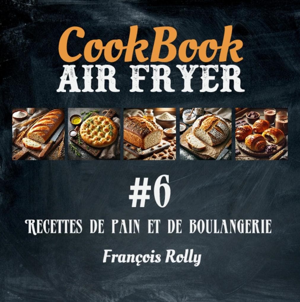 CookBook - Air Fryer - Recettes de pain et de boulangerie - #6 (CookBooks, #6)